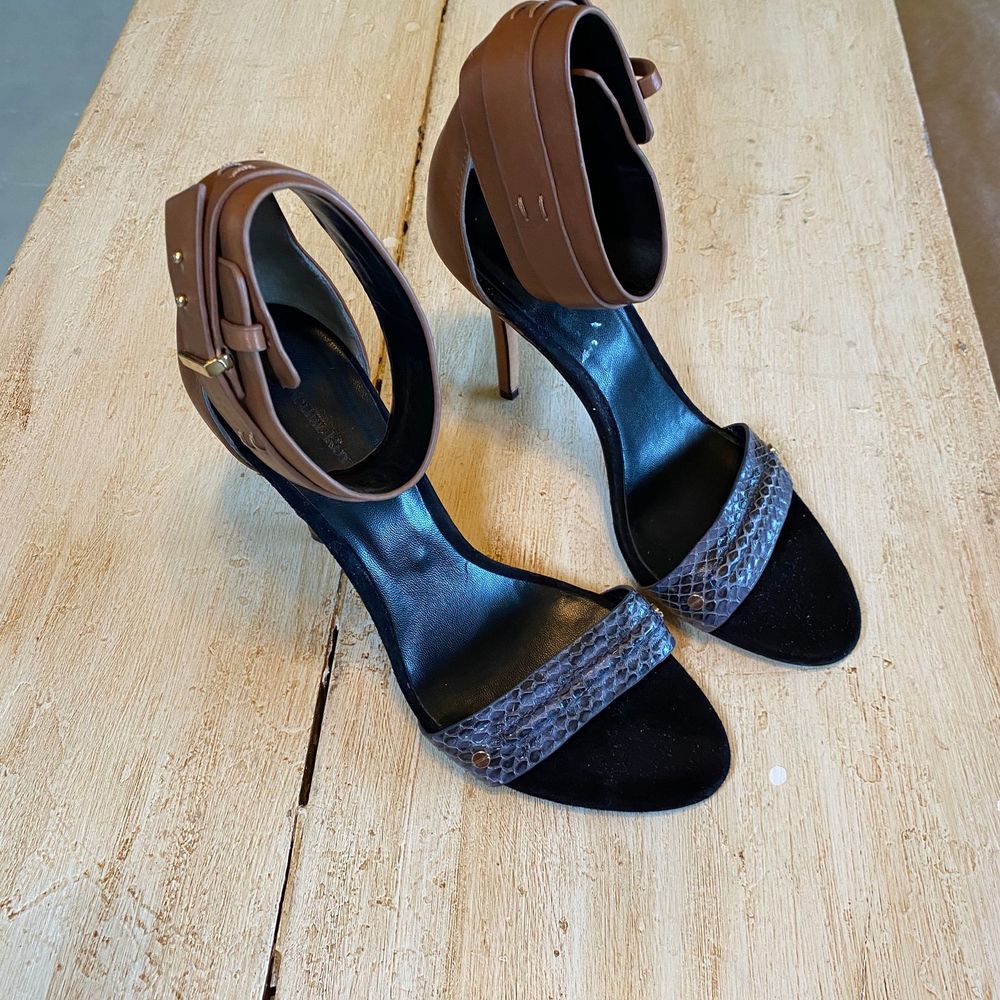 Rachel Roy Black & Brown Stiletto Heels